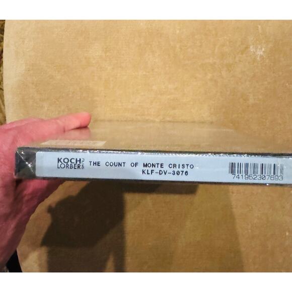 The Count of Monte Cristo Gerard Depardieu 2 DVDs NEW & Sealed - Picture 3 of 3